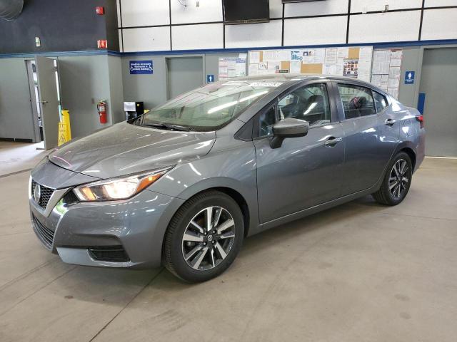 3N1CN8EV6ML874446 - 2021 NISSAN VERSA SV GRAY photo 1