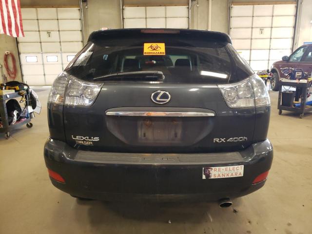 JTJHW31U782860818 - 2008 LEXUS RX 400H GRAY photo 6