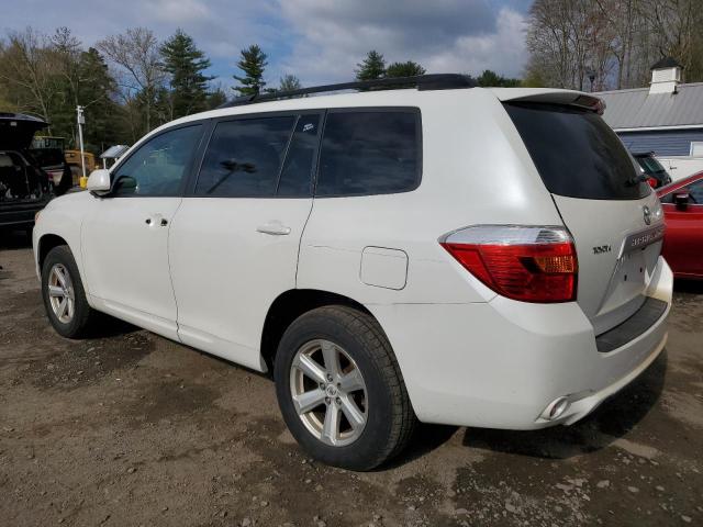 JTEES41AX82041097 - 2008 TOYOTA HIGHLANDER WHITE photo 2