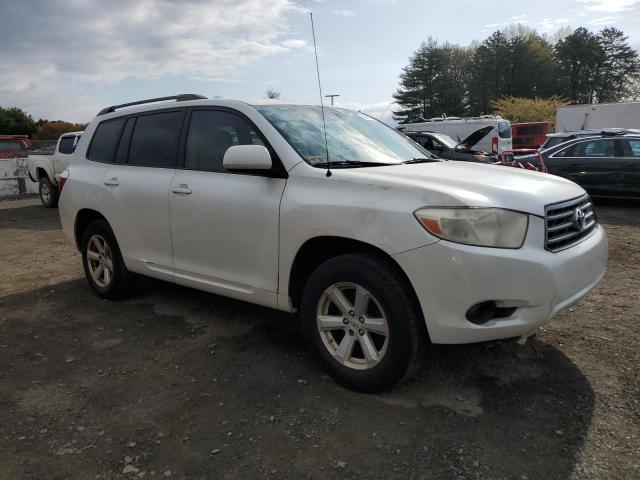 JTEES41AX82041097 - 2008 TOYOTA HIGHLANDER WHITE photo 4