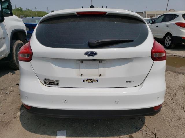 1FADP3M21JL314949 - 2018 FORD FOCUS SEL WHITE photo 6