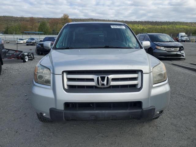 2HKYF18597H513526 - 2007 HONDA PILOT EXL SILVER photo 5