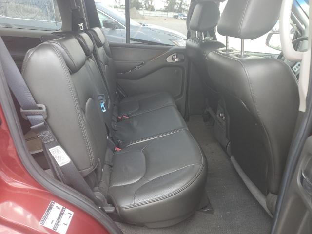 5N1AR18W76C662461 - 2006 NISSAN PATHFINDER LE 红色 照片 10