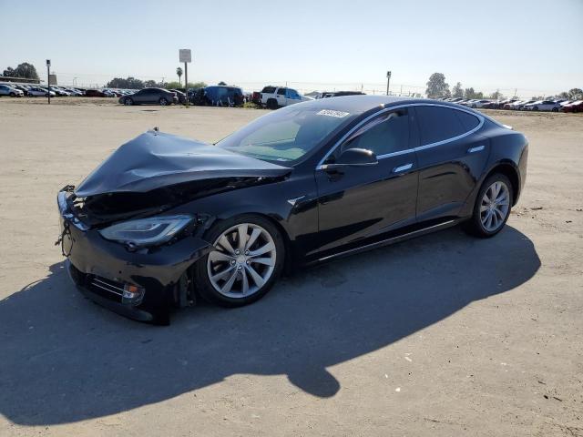 5YJSA1E2XHF198749 - 2017 TESLA MODEL S BLACK photo 1