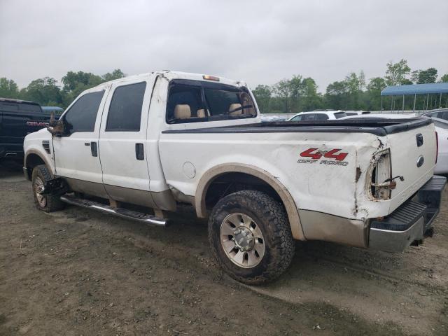 1FTSW21R38EC86585 - 2008 FORD F250 SUPER DUTY WHITE photo 2