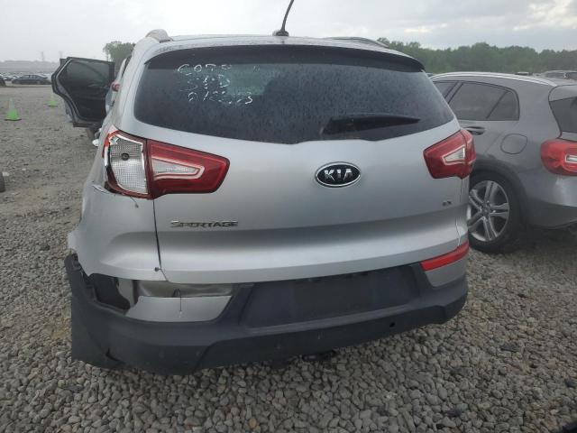 KNDPC3A2XB7112922 - 2011 KIA SPORTAGE EX SILVER photo 6