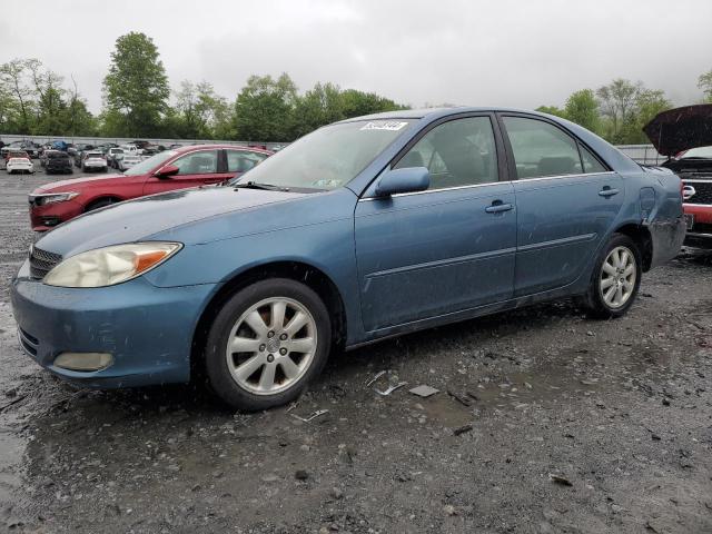 4T1BE30K03U714345 - 2003 TOYOTA CAMRY LE BLUE photo 1