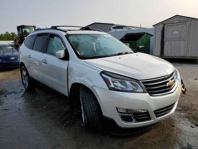 1GNKVJKDXFJ177956 - 2015 CHEVROLET TRAVERSE LTZ WHITE photo 4