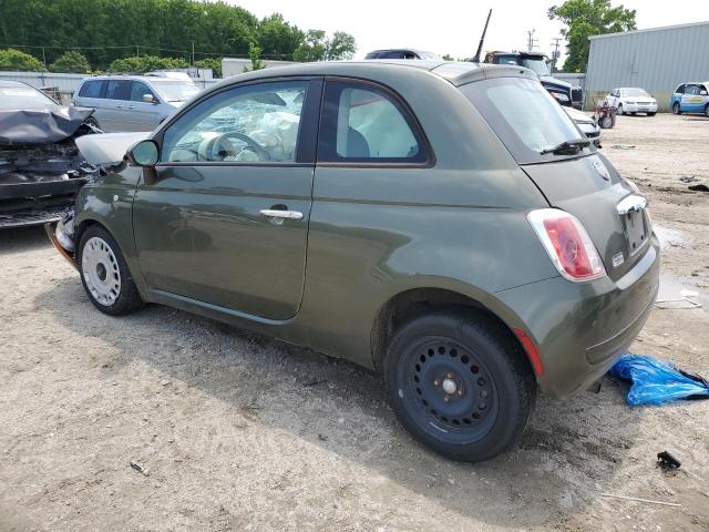 3C3CFFAR9CT110701 - 2012 FIAT 500 POP GREEN photo 2