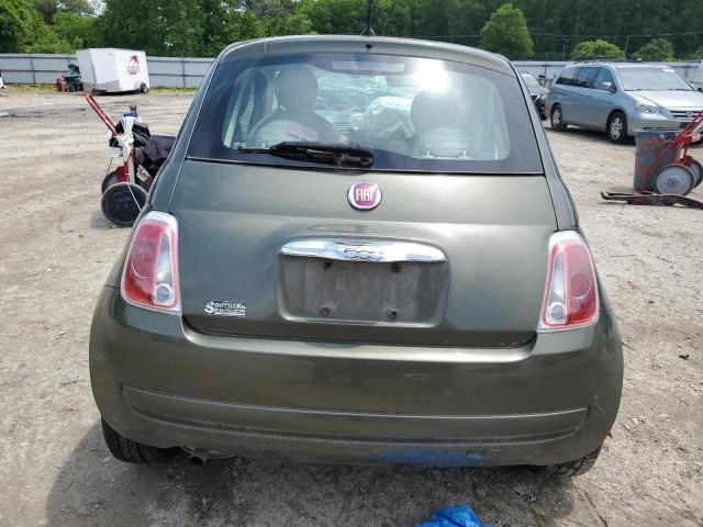 3C3CFFAR9CT110701 - 2012 FIAT 500 POP GREEN photo 6