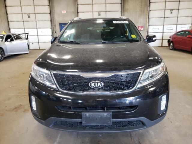 5XYKTCA61EG514493 - 2014 KIA SORENTO LX BLACK photo 5