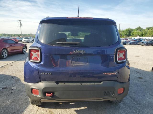 ZACCJBCT8GPC88012 - 2016 JEEP RENEGADE TRAILHAWK BLUE photo 6