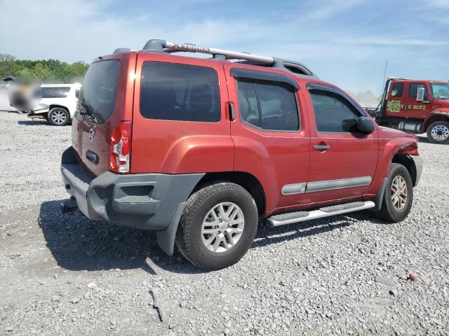 5N1AN0NW9FN654540 - 2015 NISSAN XTERRA X RED photo 3