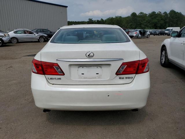 JTHBJ46G772019854 - 2007 LEXUS ES 350 WHITE photo 6