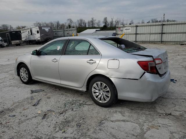 4T4BF1FK6DR330604 - 2013 TOYOTA CAMRY L SILVER photo 2