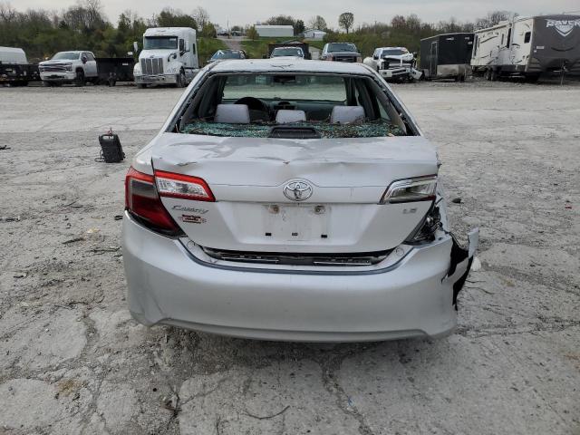 4T4BF1FK6DR330604 - 2013 TOYOTA CAMRY L SILVER photo 6
