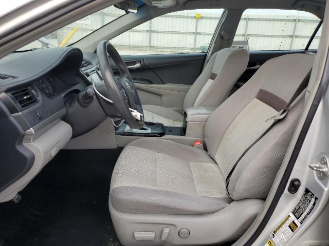 4T4BF1FK6DR330604 - 2013 TOYOTA CAMRY L SILVER photo 7