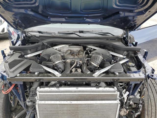 5UXCX6C01M9G77598 - 2021 BMW X7 M50I BLUE photo 12