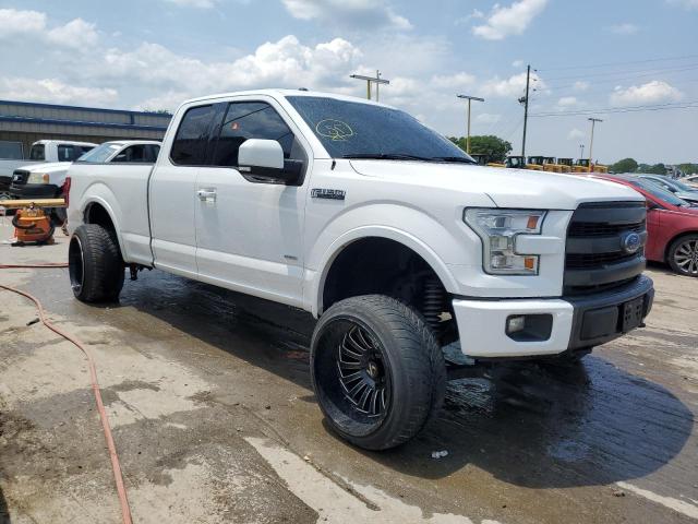 1FTFX1EG4FFA16127 - 2015 FORD F150 SUPER CAB WHITE photo 4