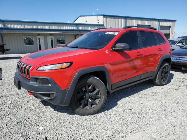1C4PJMBS4HW621350 - 2017 JEEP CHEROKEE TRAILHAWK RED photo 1