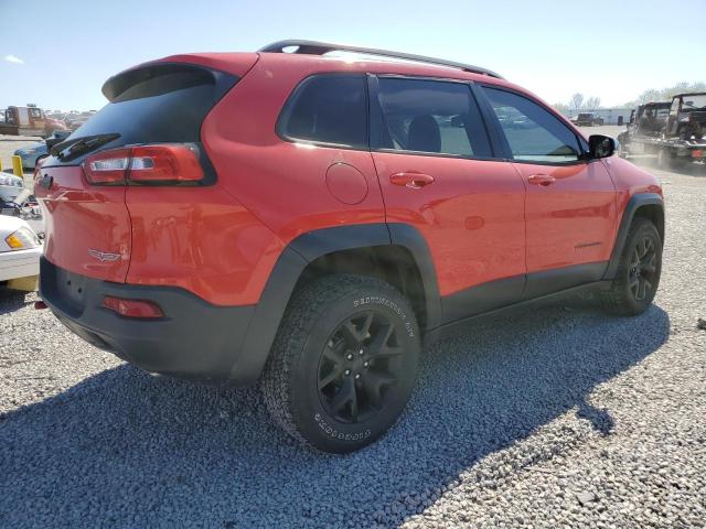 1C4PJMBS4HW621350 - 2017 JEEP CHEROKEE TRAILHAWK RED photo 3