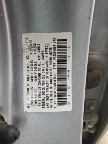 1HGCR2F57DA063602 - 2013 HONDA ACCORD SPORT SILVER photo 13