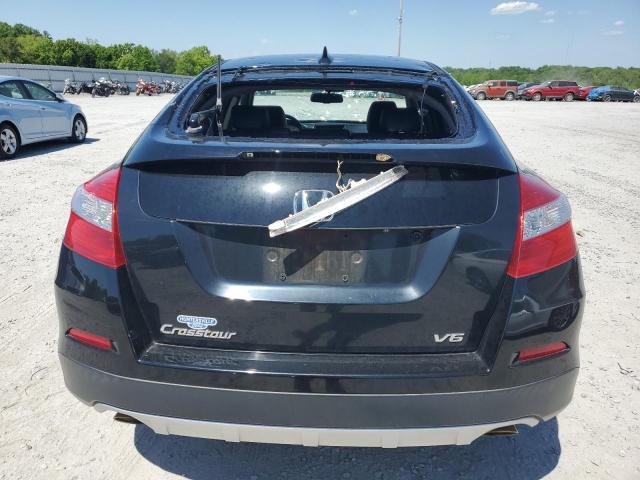 5J6TF1H51EL002342 - 2014 HONDA CROSSTOUR EXL შავი ფოტო 6