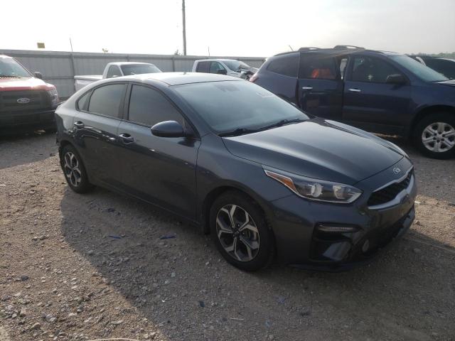 3KPF24AD3ME387931 - 2021 KIA FORTE FE GRAY photo 4