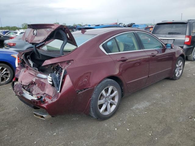 19UUA8F54DA002495 - 2013 ACURA TL TECH BURGUNDY photo 3