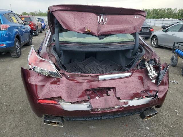 19UUA8F54DA002495 - 2013 ACURA TL TECH BURGUNDY photo 6