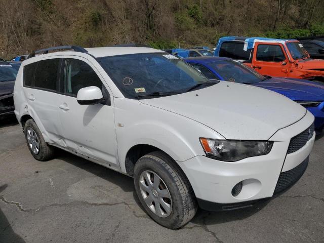 JA4AS2AW5CU031006 - 2012 MITSUBISHI OUTLANDER ES WHITE photo 4