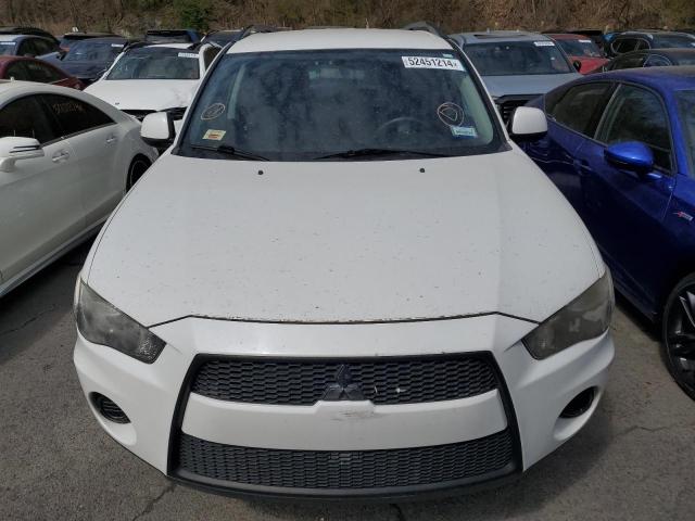 JA4AS2AW5CU031006 - 2012 MITSUBISHI OUTLANDER ES WHITE photo 5