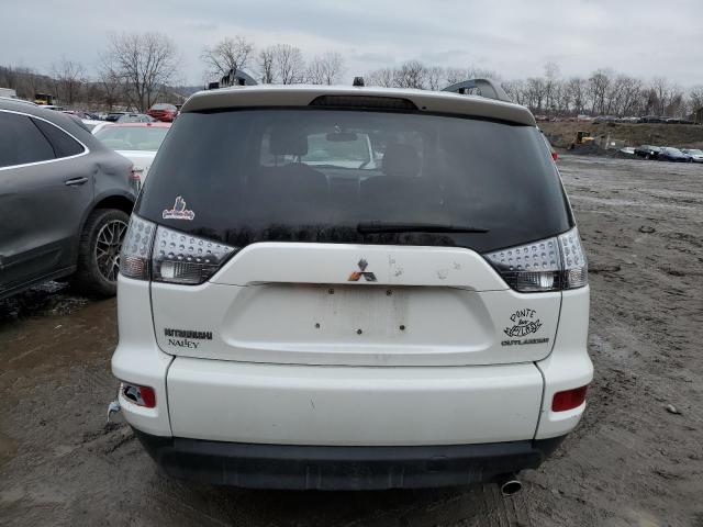 JA4AS2AW5CU031006 - 2012 MITSUBISHI OUTLANDER ES WHITE photo 6