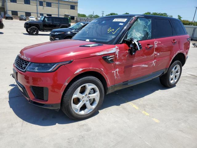 SALWR2RUXKA867865 - 2019 LAND ROVER RANGE ROVE HSE RED photo 1