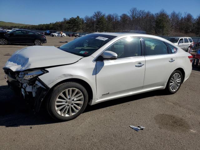 4T1BD1EB3DU013252 - 2013 TOYOTA AVALON HYBRID WHITE photo 1