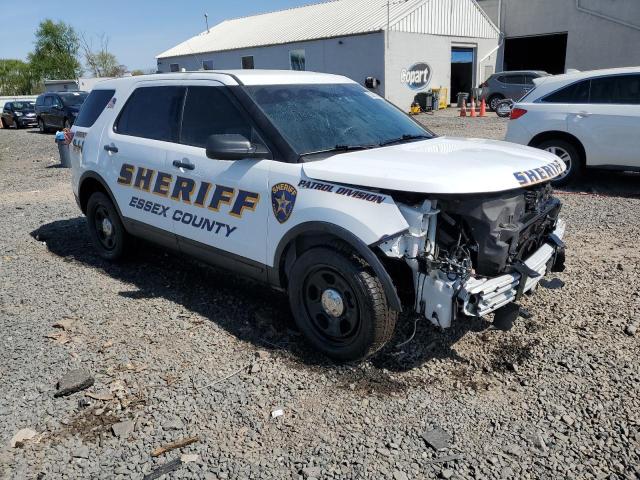 1FM5K8AR8KGA32177 - 2019 FORD EXPLORER POLICE INTERCEPTOR Ақ фото 4