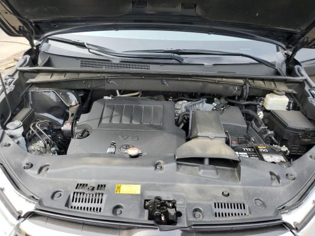 5TDKKRFH9GS157537 - 2016 TOYOTA HIGHLANDER XLE BLACK photo 12