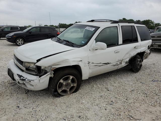 1GNDT13S482143407 - 2008 CHEVROLET TRAILBLAZE LS WHITE photo 1