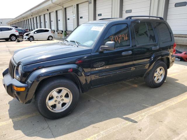 1J4GL58K53W577157 - 2003 JEEP LIBERTY LIMITED BLACK photo 1