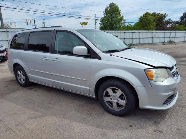 2C4RDGCG7CR173294 - 2012 DODGE GRAND CARA SXT SILVER photo 4