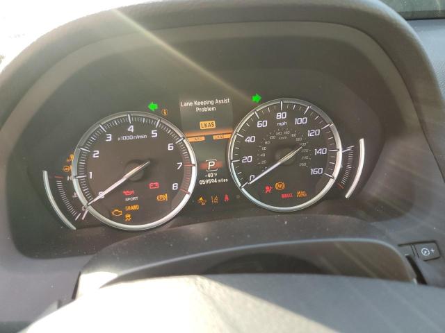 19UUB3F88KA003544 - 2019 ACURA TLX ADVANCE SILVER photo 9