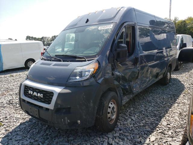 3C6MRVJG4NE114184 - 2022 RAM PROMASTER 3500 HIGH ლურჯი ფოტო 1