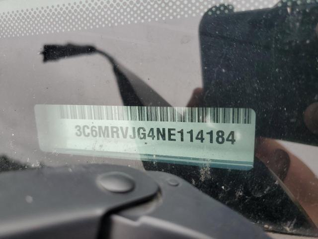 3C6MRVJG4NE114184 - 2022 RAM PROMASTER 3500 HIGH ლურჯი ფოტო 12