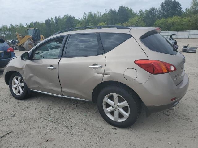 JN8AZ18W89W141857 - 2009 NISSAN MURANO S BEIGE photo 2