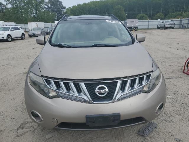 JN8AZ18W89W141857 - 2009 NISSAN MURANO S BEIGE photo 5