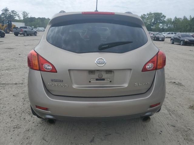 JN8AZ18W89W141857 - 2009 NISSAN MURANO S BEIGE photo 6