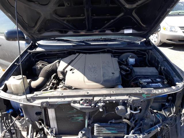 3TMJU4GN4AM103776 - 2010 TOYOTA TACOMA DOUBLE CAB PRERUNNER GRAY photo 11