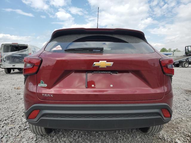 KL77LFE23RC150549 - 2024 CHEVROLET TRAX LS RED photo 6
