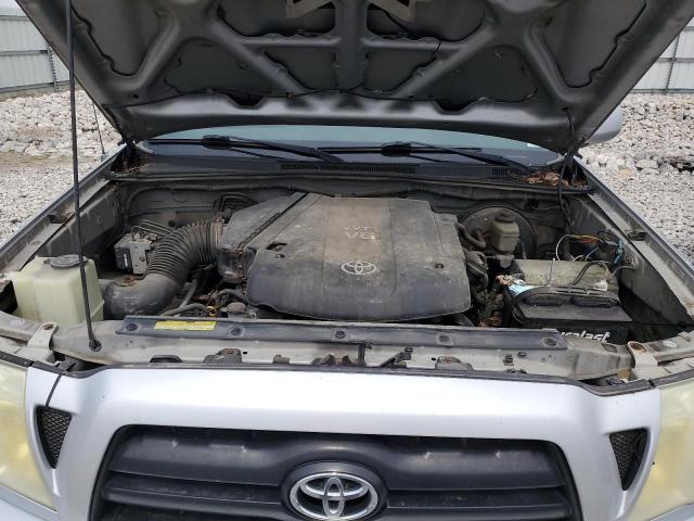 5TEUU42N55Z142342 - 2005 TOYOTA TACOMA ACCESS CAB Argent photo 11