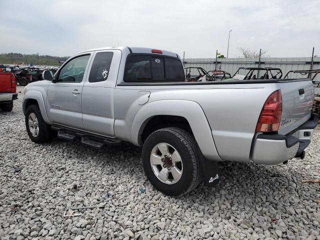 5TEUU42N55Z142342 - 2005 TOYOTA TACOMA ACCESS CAB Argent photo 2